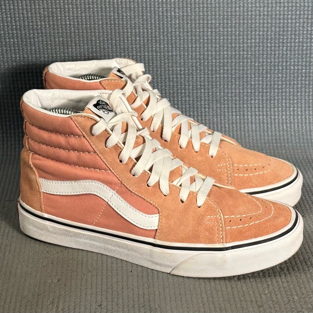 Vans‎ Old Skool Sk8-Hi 'Mahogany Rose' Sneakers Women’s Size 8